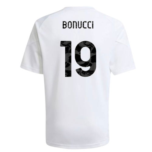 2025-2026 Juventus Training Shirt (White) - Kids (Bonucci 19)
