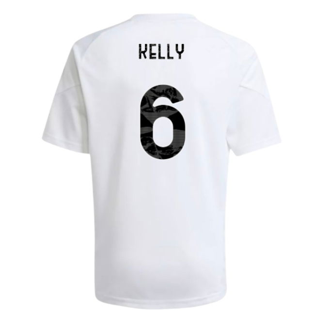 2025-2026 Juventus Training Shirt (White) - Kids (Kelly 6)