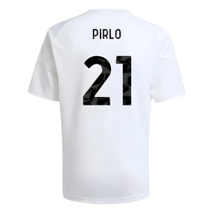 2025-2026 Juventus Training Shirt (White) - Kids (Pirlo 21)