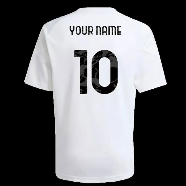 2025-2026 Juventus Training Shirt (White) - Kids (Your Name)