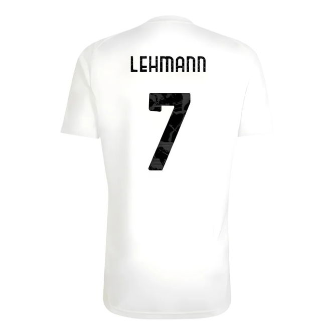 2025-2026 Juventus Training Shirt (White) (Lehmann 7)