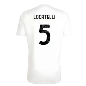 2025-2026 Juventus Training Shirt (White) (Locatelli 5)