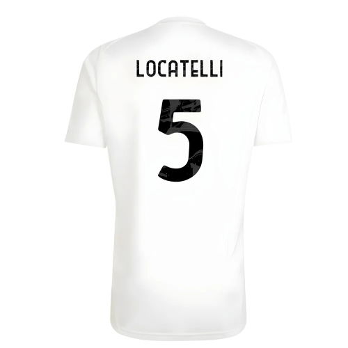 2025-2026 Juventus Training Shirt (White) (Locatelli 5)