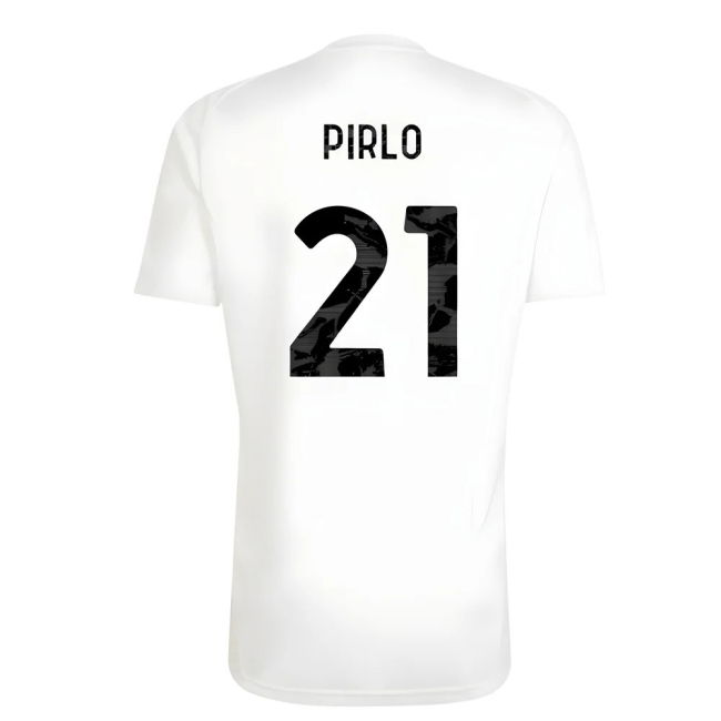 2025-2026 Juventus Training Shirt (White) (Pirlo 21)