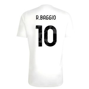 2025-2026 Juventus Training Shirt (White) (R.Baggio 10)