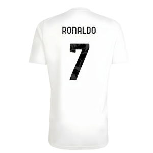 2025-2026 Juventus Training Shirt (White) (Ronaldo 7)
