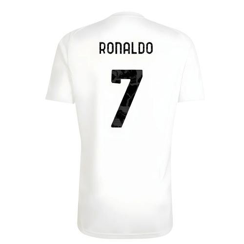 2025-2026 Juventus Training Shirt (White) (Ronaldo 7)