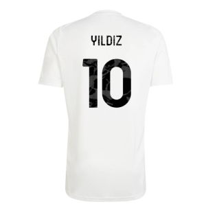 2025-2026 Juventus Training Shirt (White) (Yildiz 10)