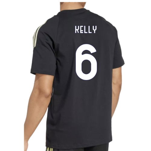 2025-2026 Juventus Training Tee (Black) (Kelly 6)