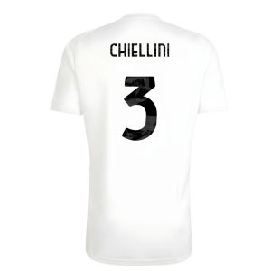 2025-2026 Juventus Training Tee (White) (Chiellini 3)