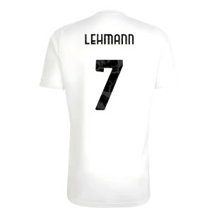 2025-2026 Juventus Training Tee (White) (Lehmann 7)