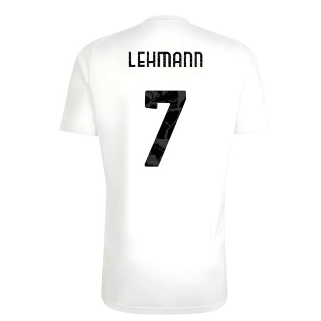 2025-2026 Juventus Training Tee (White) (Lehmann 7)