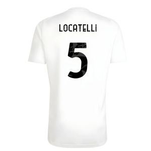 2025-2026 Juventus Training Tee (White) (Locatelli 5)
