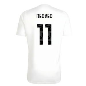 2025-2026 Juventus Training Tee (White) (Nedved 11)
