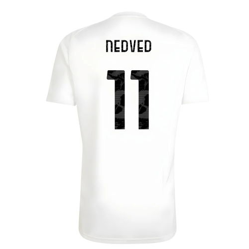 2025-2026 Juventus Training Tee (White) (Nedved 11)