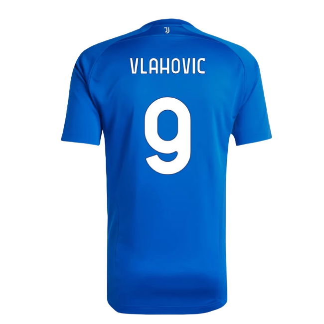 2025-2026 Juventus UBP Jersey (Royal) (Vlahovic 9)