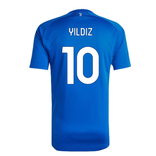 2025-2026 Juventus UBP Jersey (Royal) (Yildiz 10)