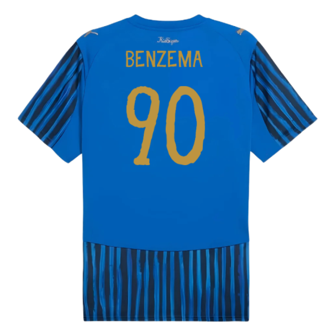 2025-2026 KIDSUPER x Al-Hilal Club World Cup Shirt (Blue) (Benzema 90)