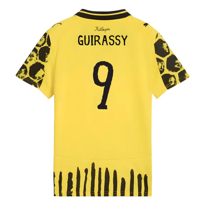 2025-2026 KIDSUPER x Borussia Dortmund CWC Shirt - Kids (Guirassy 9)
