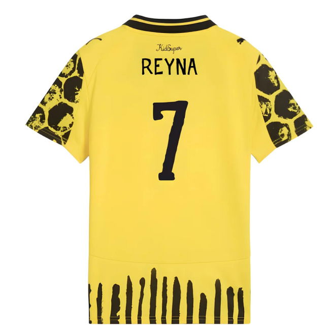 2025-2026 KIDSUPER x Borussia Dortmund CWC Shirt - Kids (Reyna 7)