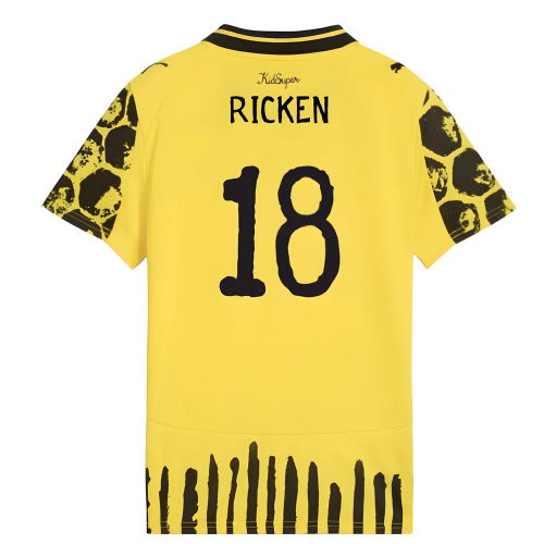 2025-2026 KIDSUPER x Borussia Dortmund CWC Shirt - Kids (Ricken 18)