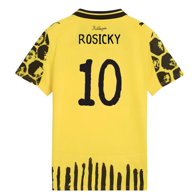 2025-2026 KIDSUPER x Borussia Dortmund CWC Shirt - Kids (Rosicky 10)