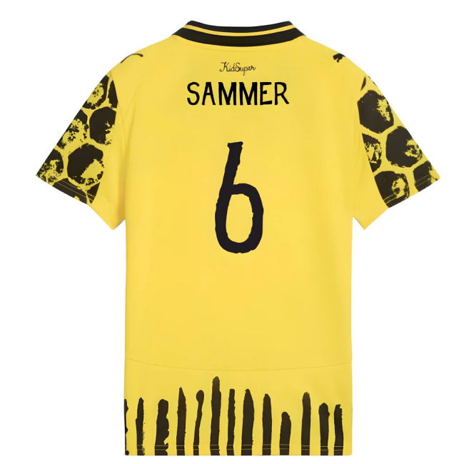 2025-2026 KIDSUPER x Borussia Dortmund CWC Shirt - Kids (Sammer 6)