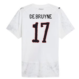 2025-2026 KIDSUPER x Manchester City CWC Authentic Shirt (White) (De Bruyne 17)
