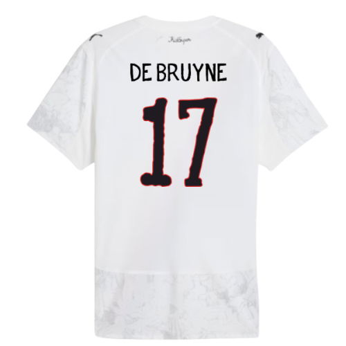 2025-2026 KIDSUPER x Manchester City CWC Authentic Shirt (White) (De Bruyne 17)