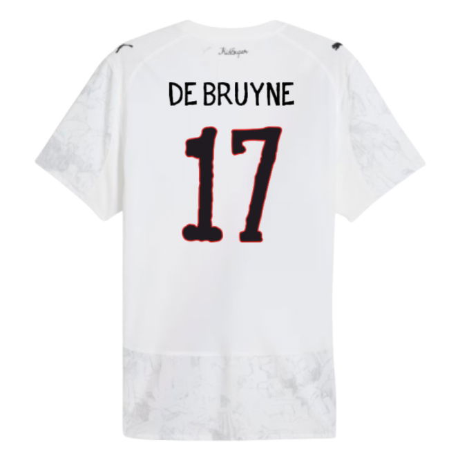 2025-2026 KIDSUPER x Manchester City CWC Authentic Shirt (White) (De Bruyne 17)
