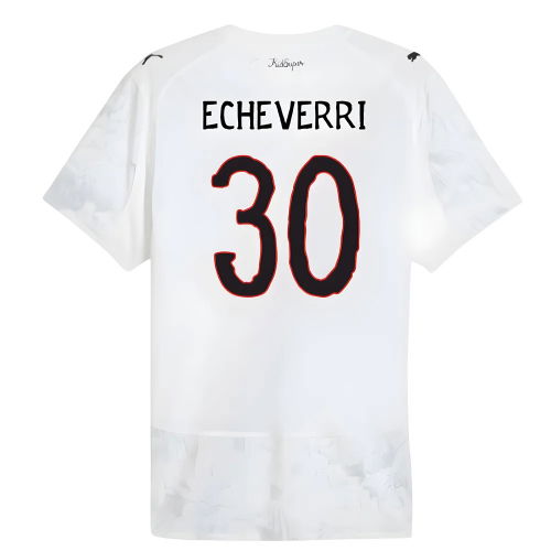 2025-2026 KIDSUPER x Manchester City CWC Authentic Shirt (White) (Echeverri 30)