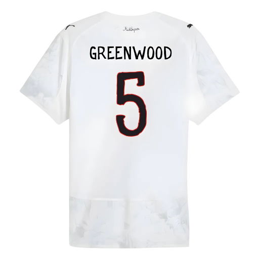 2025-2026 KIDSUPER x Manchester City CWC Authentic Shirt (White) (Greenwood 5)