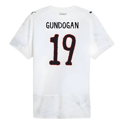 2025-2026 KIDSUPER x Manchester City CWC Authentic Shirt (White) (Gundogan 19)