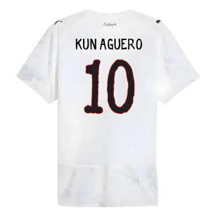 2025-2026 KIDSUPER x Manchester City CWC Authentic Shirt (White) (Kun Aguero 10)