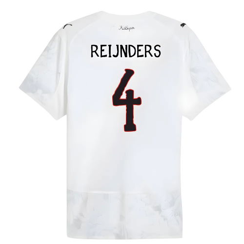 2025-2026 KIDSUPER x Manchester City CWC Authentic Shirt (White) (Reijnders 4)