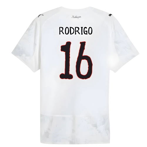 2025-2026 KIDSUPER x Manchester City CWC Authentic Shirt (White) (Rodrigo 16)