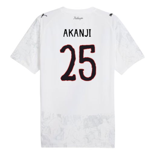 2025-2026 KIDSUPER x Manchester City CWC Shirt (White) (Akanji 25)  2025-2026 KIDSUPER x Manchester City CWC Shirt (White) (Akanji 25)