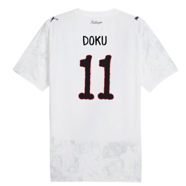 2025-2026 KIDSUPER x Manchester City CWC Shirt (White) (Doku 11)