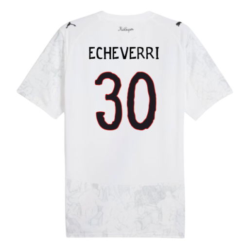 2025-2026 KIDSUPER x Manchester City CWC Shirt (White) (Echeverri 30)