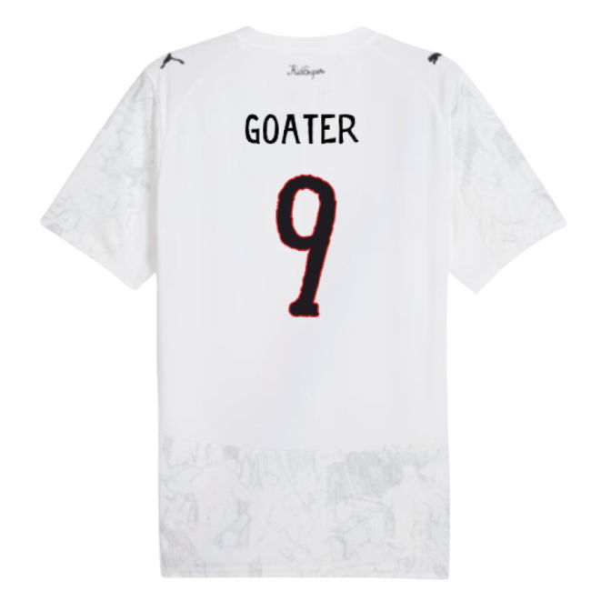 2025-2026 KIDSUPER x Manchester City CWC Shirt (White) (Goater 9)