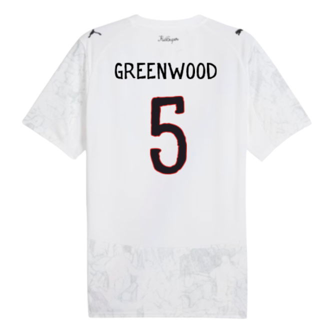 2025-2026 KIDSUPER x Manchester City CWC Shirt (White) (Greenwood 5)