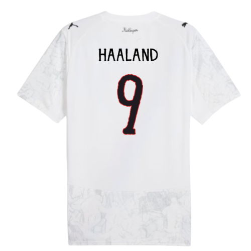 2025-2026 KIDSUPER x Manchester City CWC Shirt (White) (Haaland 9)