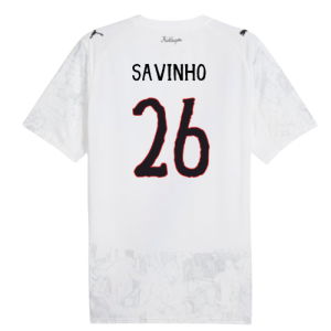 2025-2026 KIDSUPER x Manchester City CWC Shirt (White) (Savinho 26)
