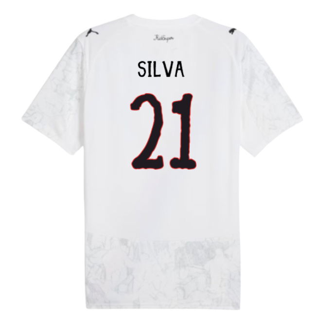 2025-2026 KIDSUPER x Manchester City CWC Shirt (White) (Silva 21)