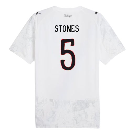 2025-2026 KIDSUPER x Manchester City CWC Shirt (White) (Stones 5)