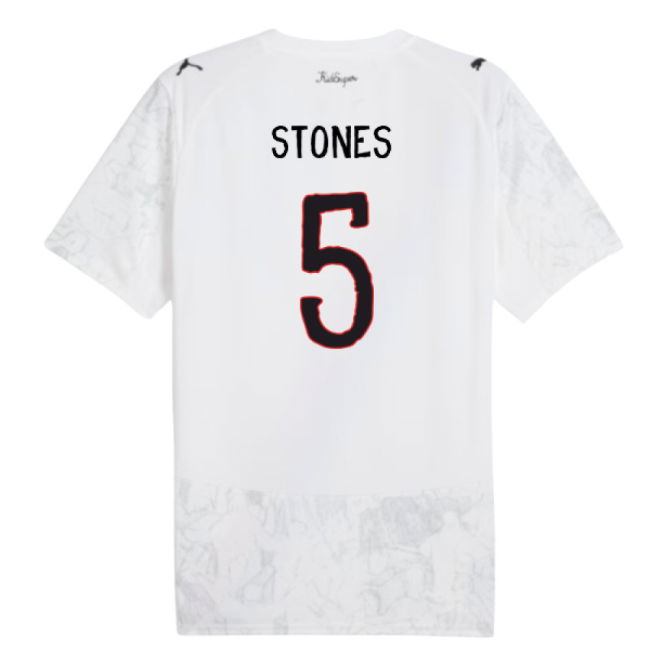 2025-2026 KIDSUPER x Manchester City CWC Shirt (White) (Stones 5)