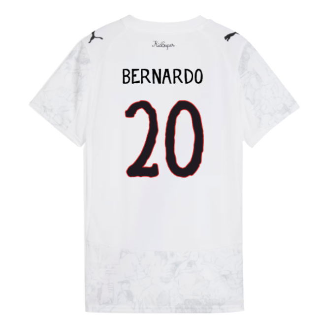 2025-2026 KIDSUPER x Manchester City CWC Shirt (White) - Womens (Bernardo 20)