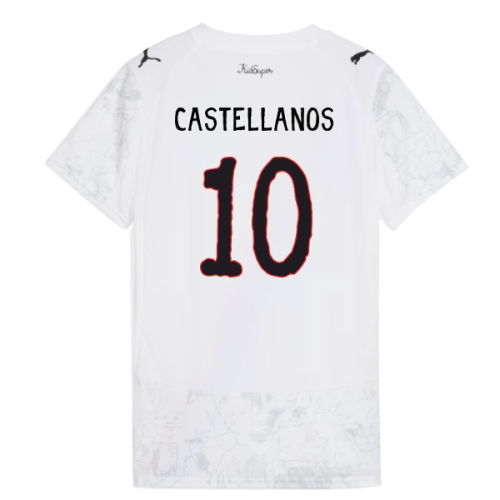 2025-2026 KIDSUPER x Manchester City CWC Shirt (White) - Womens (Castellanos 10)