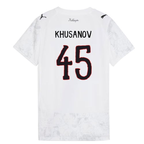 2025-2026 KIDSUPER x Manchester City CWC Shirt (White) - Womens (Khusanov 45)  2025-2026 KIDSUPER x Manchester City CWC Shirt (White) - Womens (Khusanov 45)