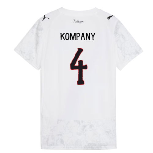2025-2026 KIDSUPER x Manchester City CWC Shirt (White) - Womens (Kompany 4)